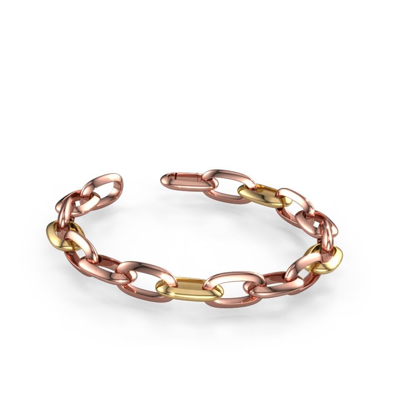 Candy bracelet Oval link 1 12.0 585 rose gold