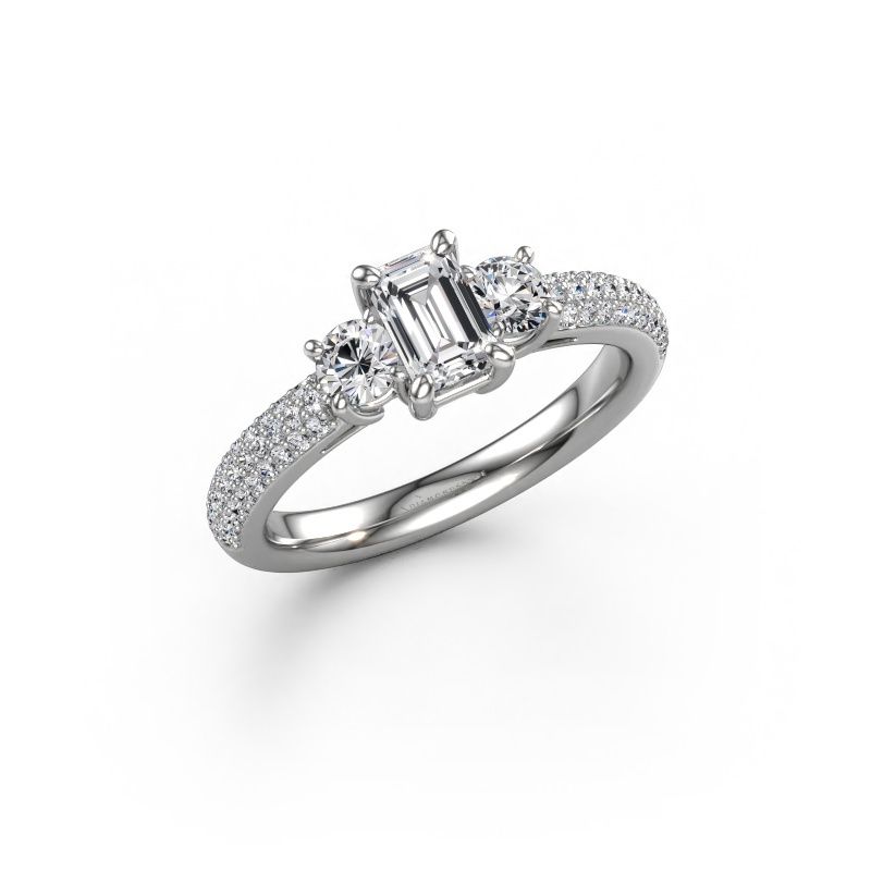 Engagement ring Marielle EME 585 white gold diamond 1.37 crt