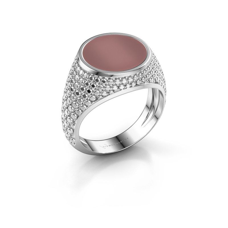 Siegelring Zachary 2 950 Platin Karneol 12 mm