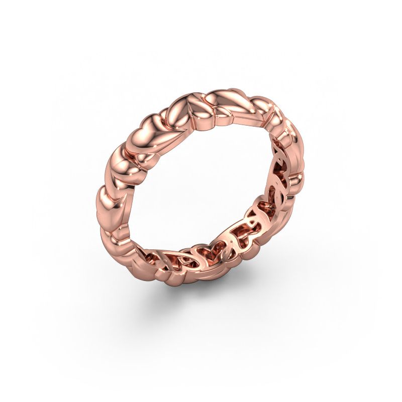 Stackable ring Jamee 585 rose gold