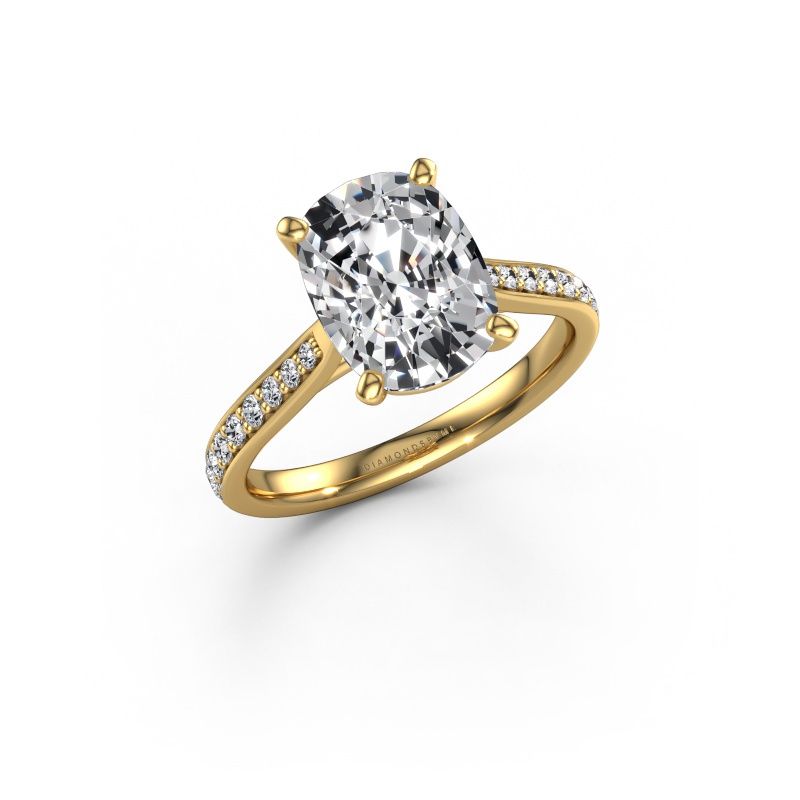 Engagement ring Mignon CSH 2 585 gold lab grown diamond 3.00 crt
