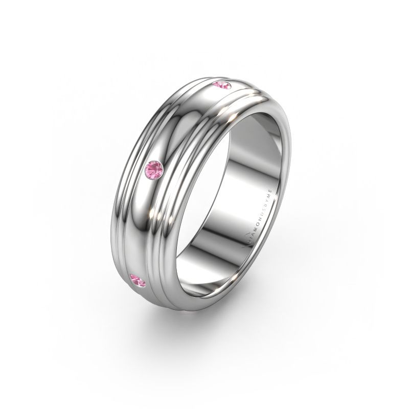 Ehering WH2236L 950 Platin Pink Saphir ±6x2.2 mm