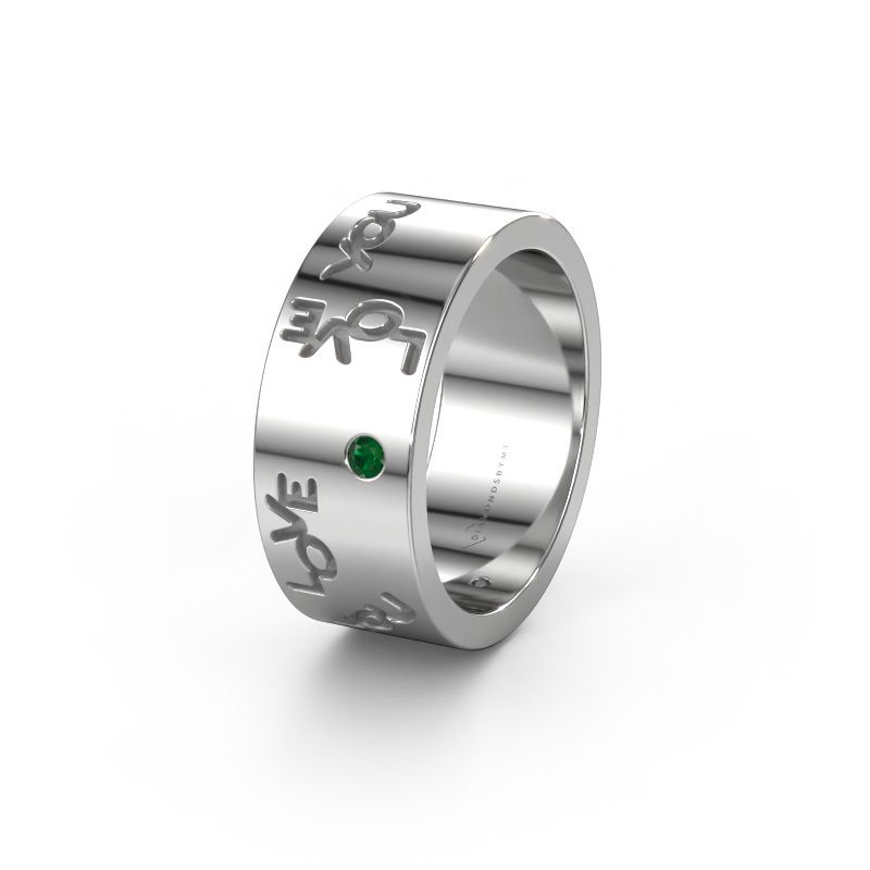 Wedding ring Namering 5 950 platinum ±8x1.8 mm