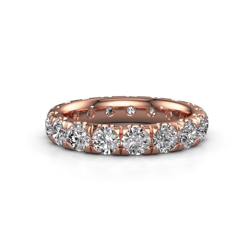 Image of Stackable Ring Jackie 3.7<br/>585 rose gold<br/>Lab-grown Diamond 3.40 Crt