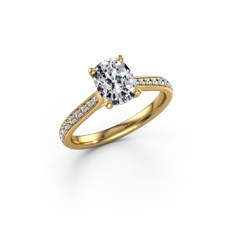 Engagement ring Mignon CSH 2 585 gold lab grown diamond 1.25 crt