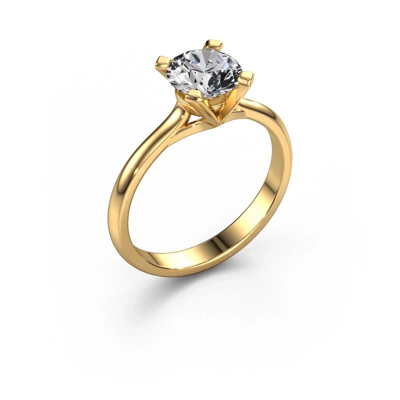 Verlobungsring Isa 1 585 Gold Lab-grown Diamant 1.00 crt