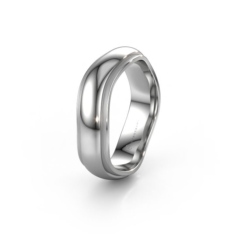 Wedding ring WH2050M26DP 950 platinum ±6x2.4 mm