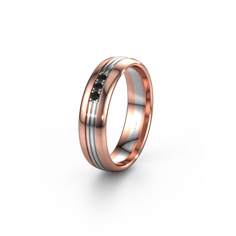 Alliance WH0405L35X 585 or rose diamant noir ±5x1.5 mm