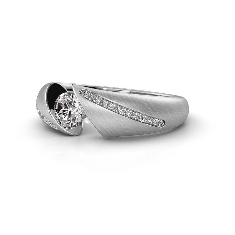 Image of Ring Hojalien 2<br/>585 white gold<br/>Diamond 0.62 crt