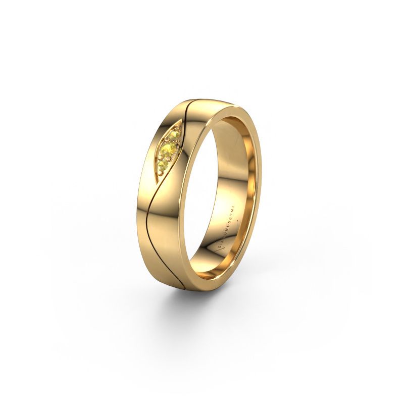 Ehering WH0730L25AP 585 Gold Gelb Saphir ±5x1.7 mm