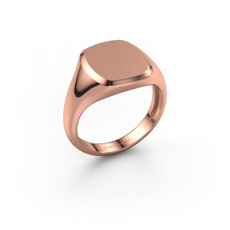 Signet ring Pepijn 2 Light 585 rose gold