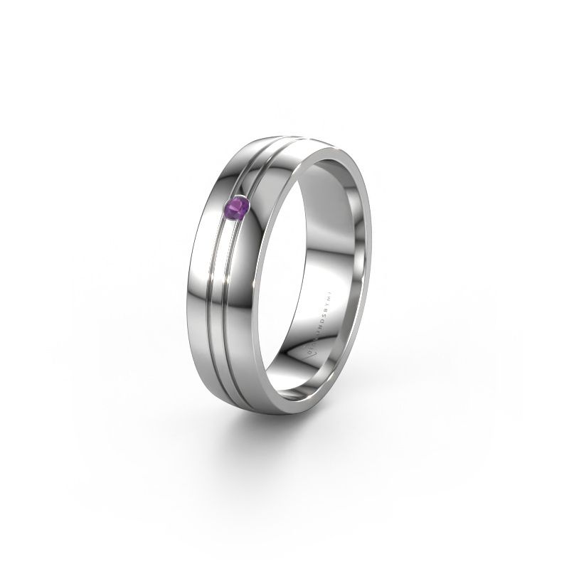 Ehering WH0420L25X 950 Platin Amethyst ±5x1.5 mm