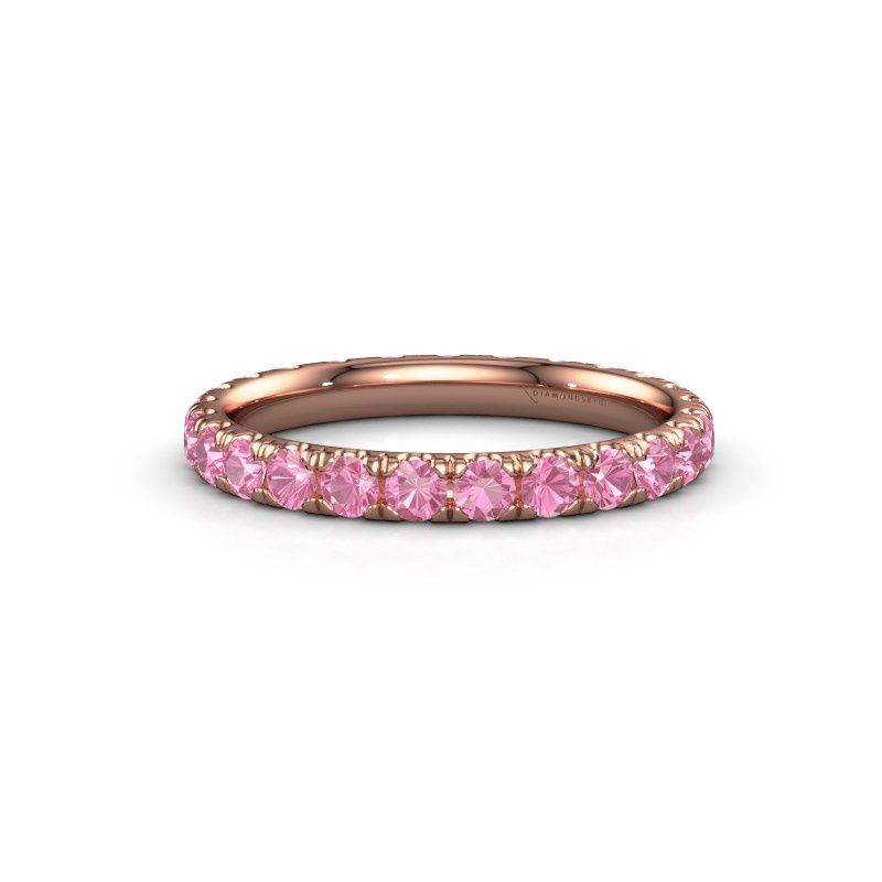 Image of Ring Jackie 2.3<br/>585 rose gold<br/>Pink Sapphire 2.3 Mm