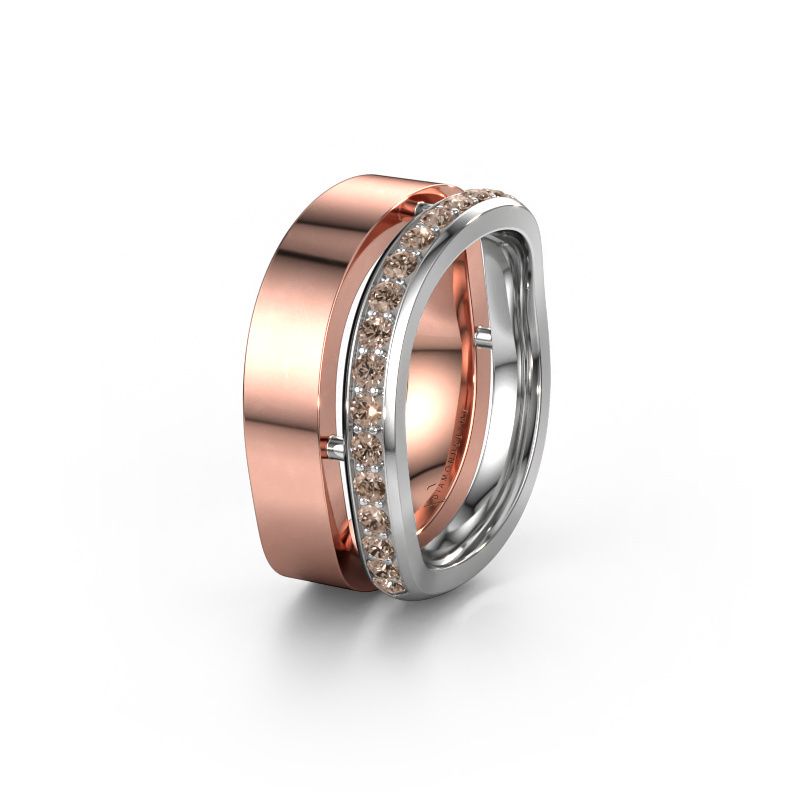 Ehering WH6008L18BP 585 Roségold Braun Diamant ±10x2 mm