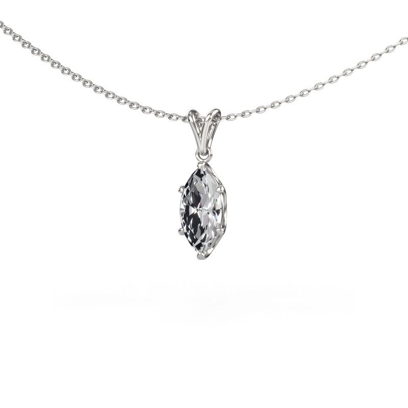 Hanger Sam MRQ 950 platina lab-grown diamant 1.00 crt