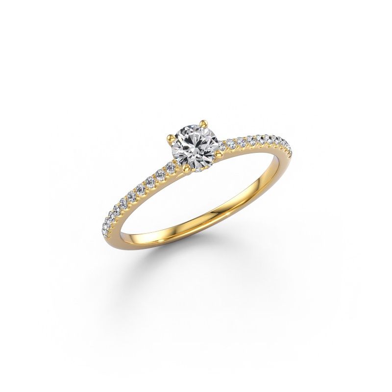 Engagement ring Sophie RND 585 gold diamond 0.30 crt