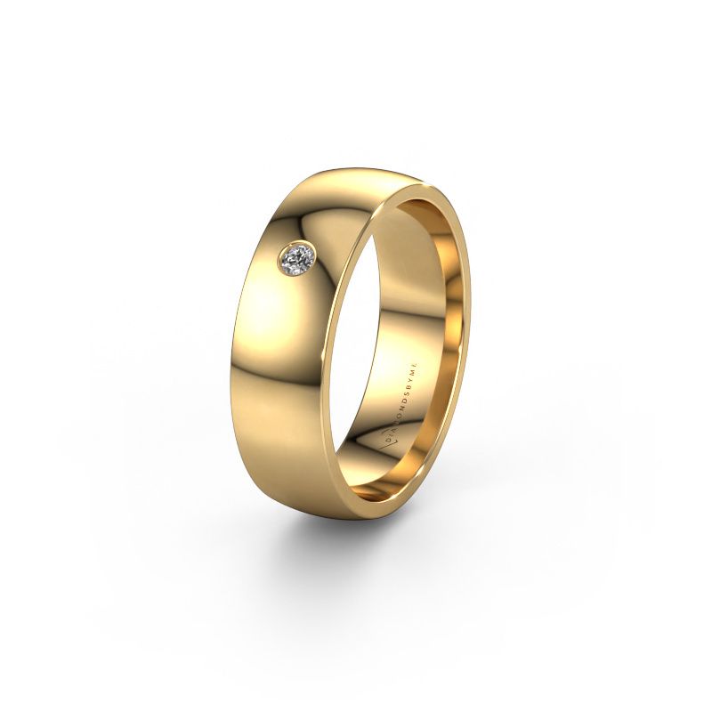 Alliance WH0101L26AP 585 or jaune diamant synthétique ±6 x 1,4 mm