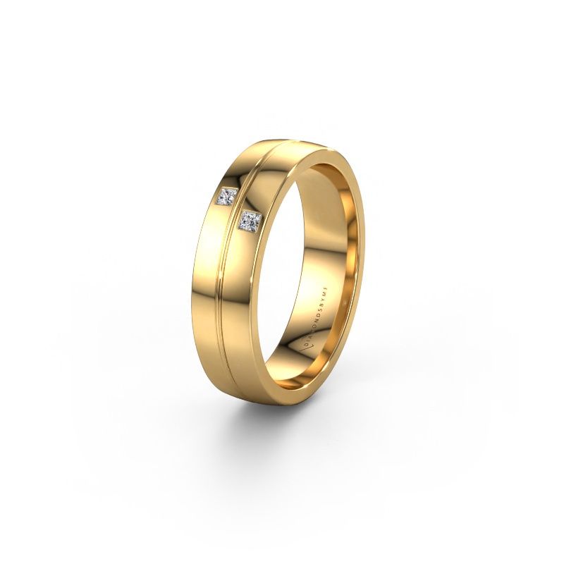 Alliance WH0231L25BP 585 or jaune diamant synthétique ±5 x 2 mm