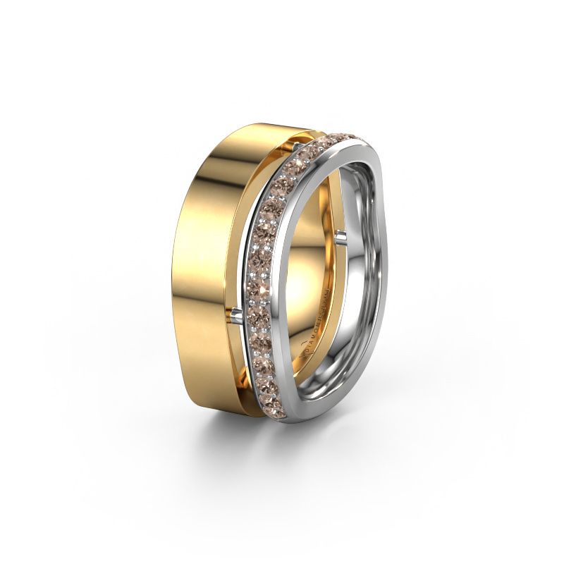 Ehering WH6008L18BP 585 Gold Braun Diamant ±10x2 mm