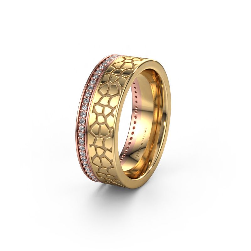 Alliance WH2070L17C 585 or rose diamant ±7x2.2 mm