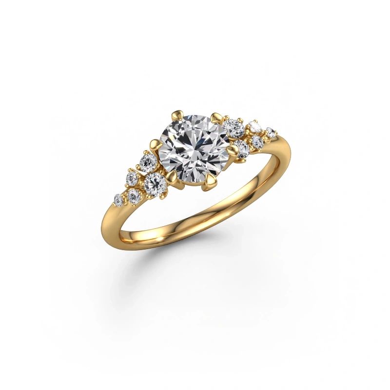Ring Royce RND 585 gold diamond 1.203 crt