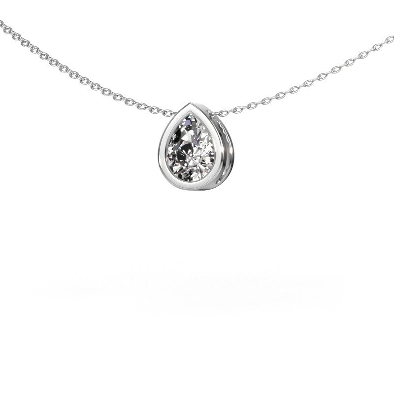 Pendentif Lavon PER 585 or blanc diamant 1.00 crt