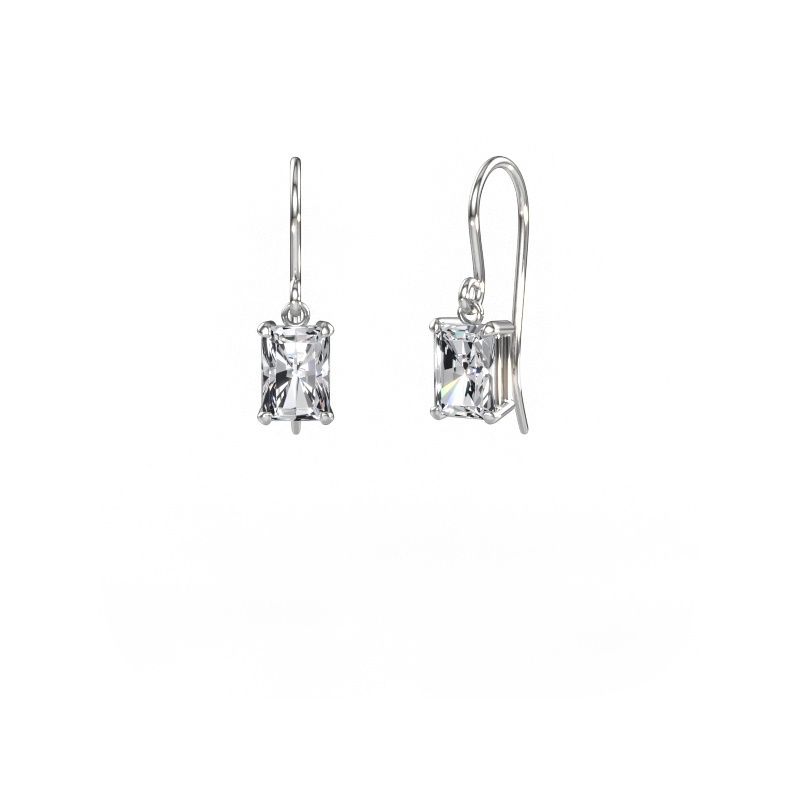 Oorhangers Laurie RAD 1 950 platina lab-grown diamant 2.00 crt