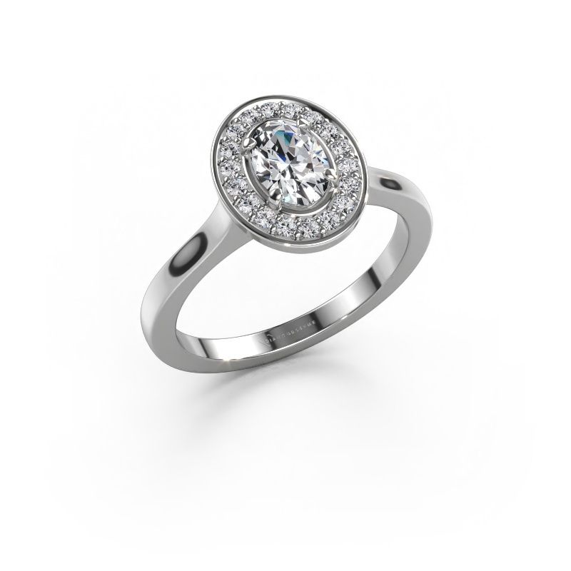 Ring Madelon 1 585 Weissgold Lab-grown Diamant 0.880 crt