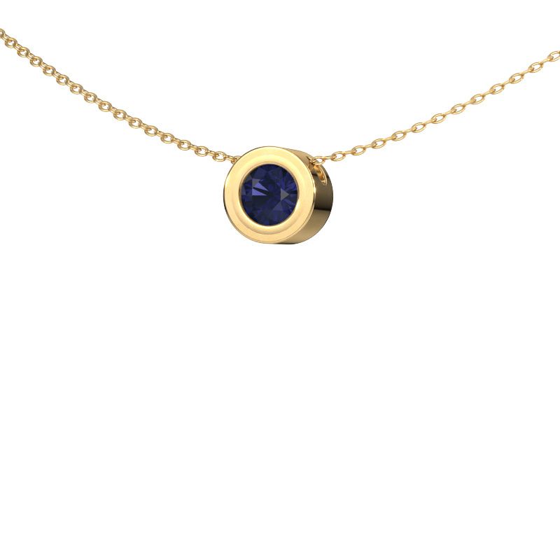 Pendant Ise 585 gold sapphire 5 mm