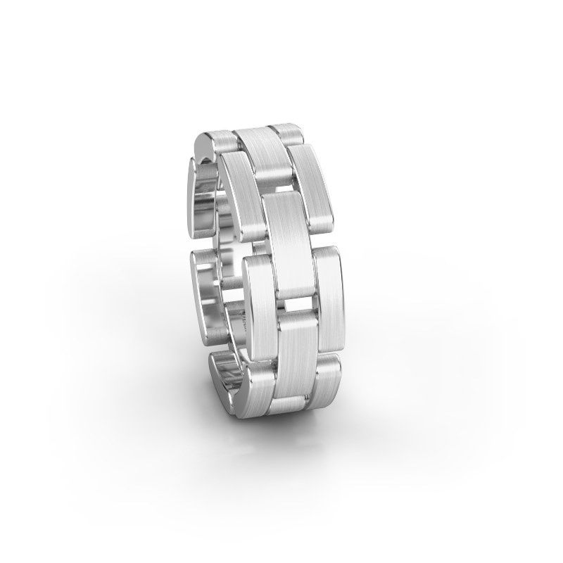 Image of Friendship ring WH2078L17BPM<br/>950 platinum ±7x2 mm