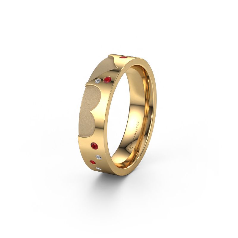 Ehering WH2114L25A 585 Gold Rubin ±5x1.7 mm