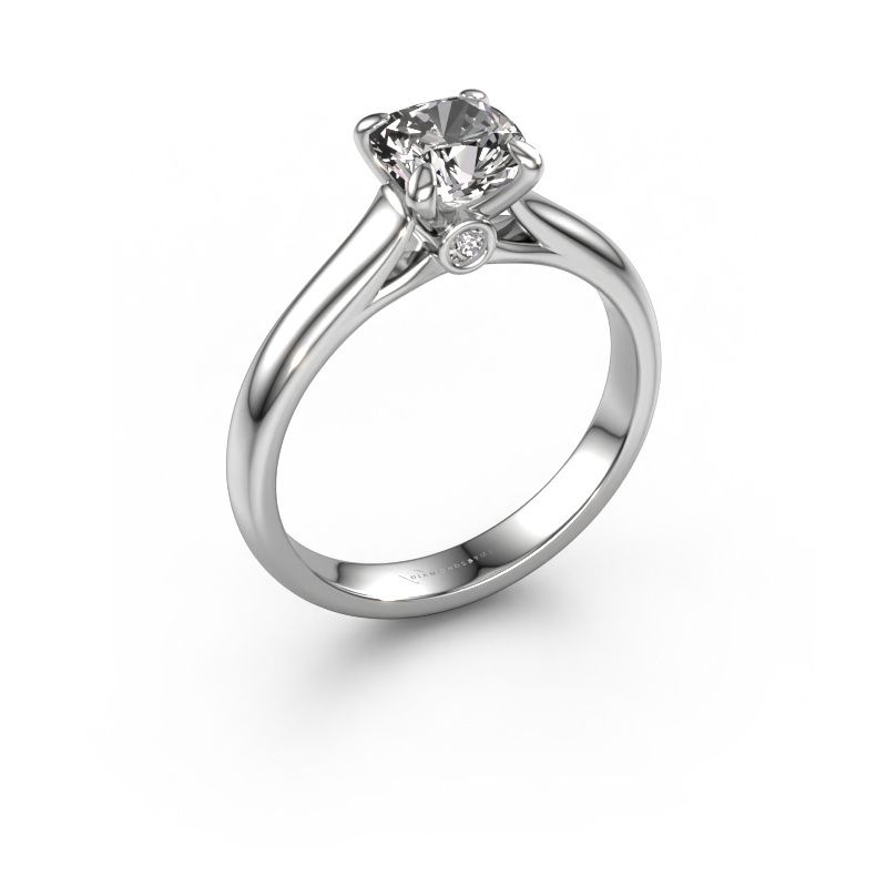 Verlovingsring Valorie cus 1 950 platina lab-grown diamant 1.30 crt
