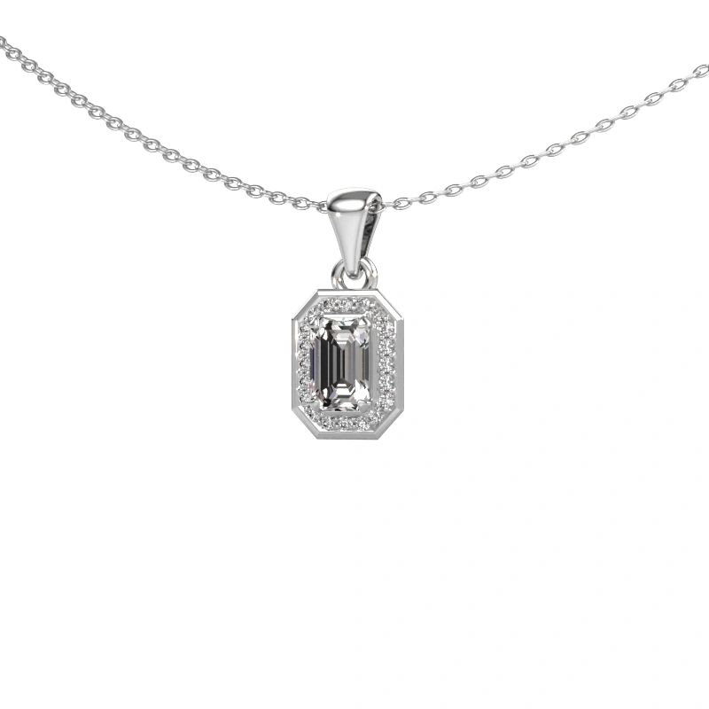 Pendant Dodie 950 platinum diamond 1.62 crt
