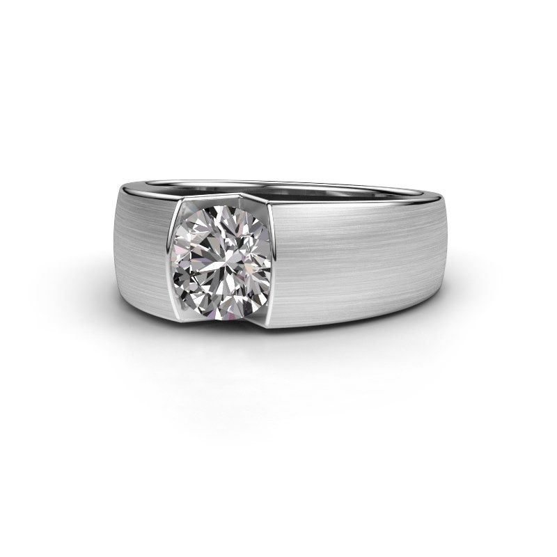 Image de Bague de fiançailles Theresia<br/>585 or blanc<br/>Diamant 1.00 crt
