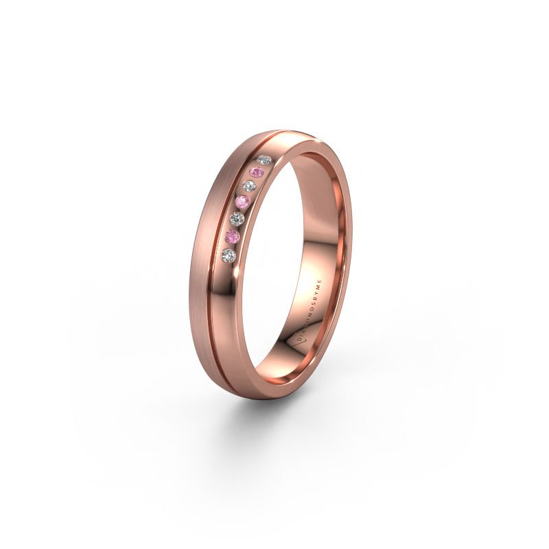 Alliance WH0216L24APM 585 or rose saphir rose ±4 x 1,7 mm