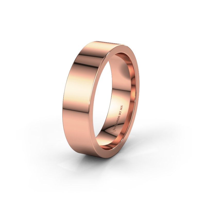 Afbeelding van Trouwring WH0100M16BP 585 rosé goud ±6x2 mm