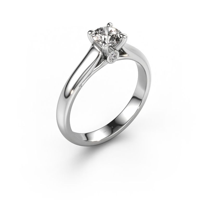 Engagement ring Valorie RND 1 585 white gold diamond 0.50 crt