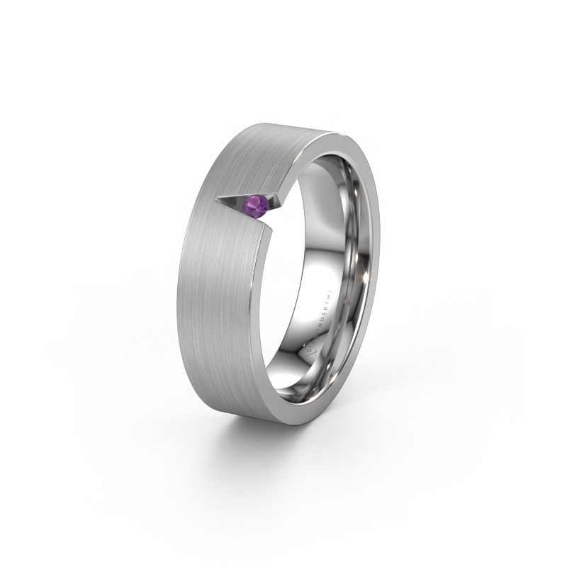 Ehering WH2023L 950 Platin Amethyst ±6x2 mm