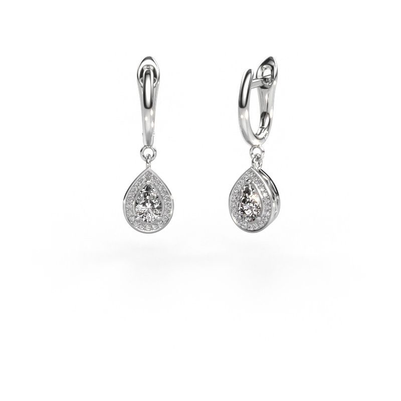 Oorhangers Ginger 1 950 platina diamant 3.24 crt