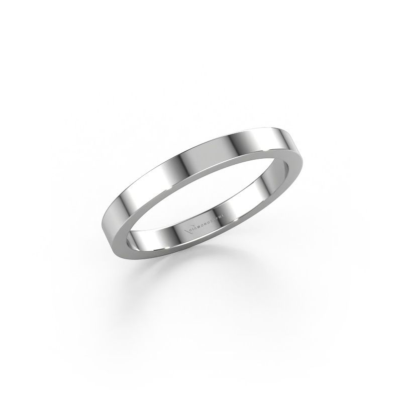 Stackable ring SRJ0005B306 585 white gold