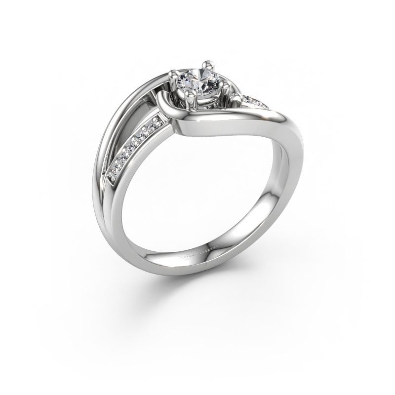 Ring Aylin 950 Platin Lab-grown Diamant 0.325 crt