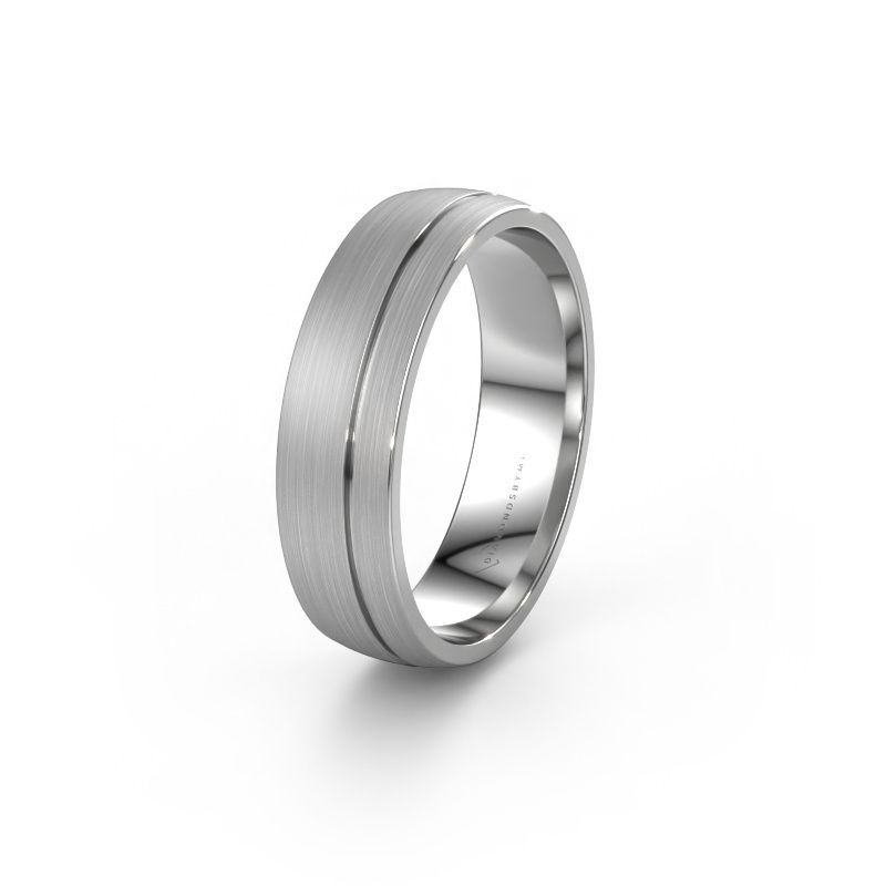 Wedding ring WH0300M26AM 950 platinum ±0.24x0.07 in