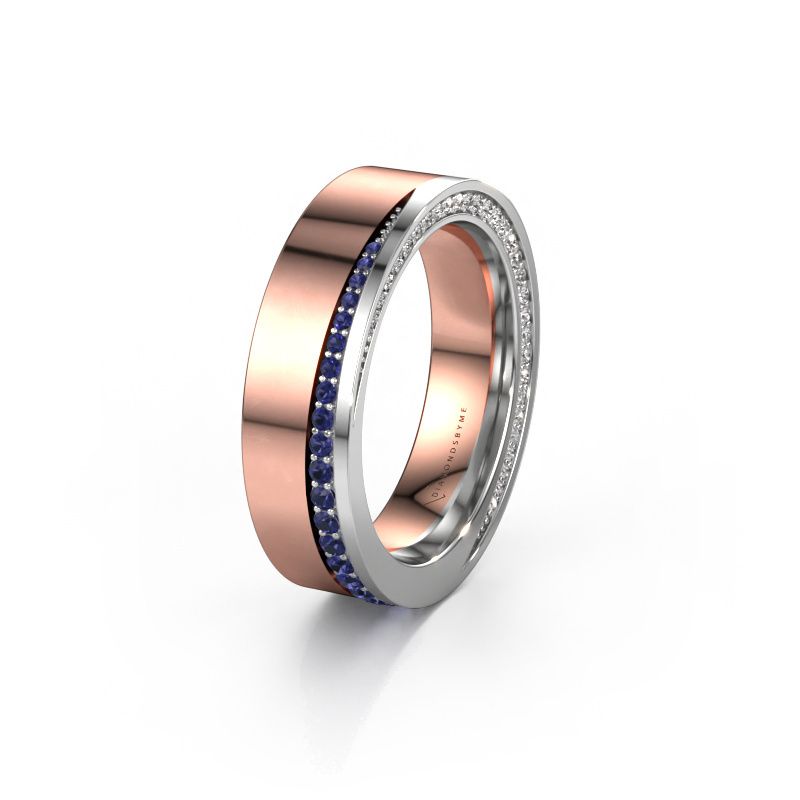 Alliance WH1002L15DP 585 or rose saphir ±6 x 2,3 mm
