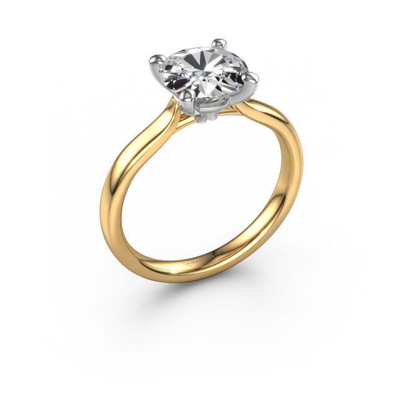 Engagement ring Mignon RND 1 585 gold lab grown diamond 2.00 crt
