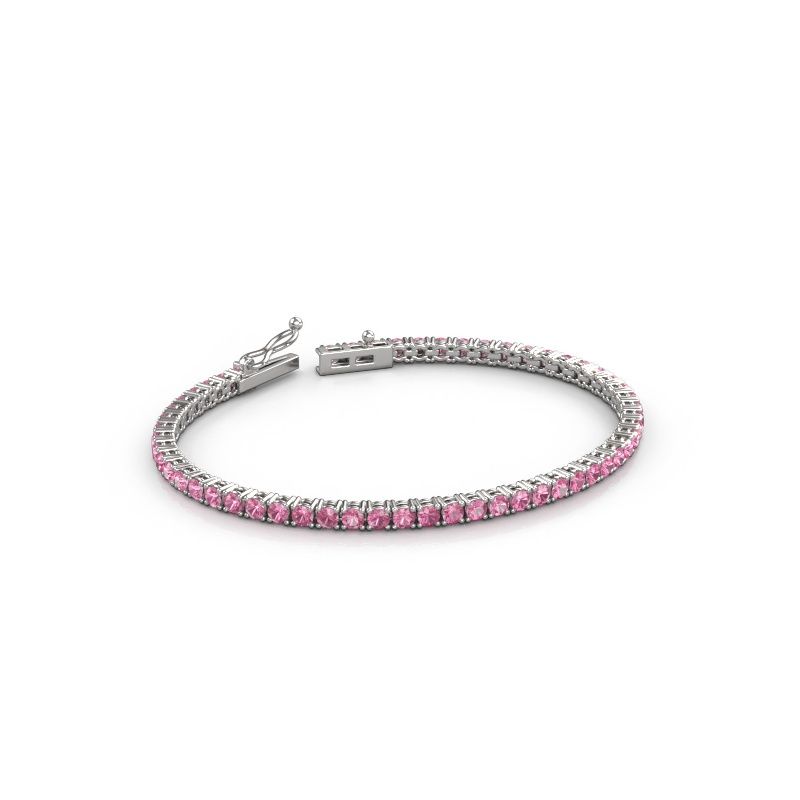 Tennis bracelet Shirley 2.7 585 white gold 2.7 mm