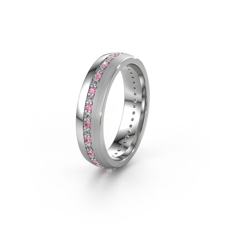 Alliance WH0203L25BPM 950 platine saphir rose 1.3 mm ±5x2 mm