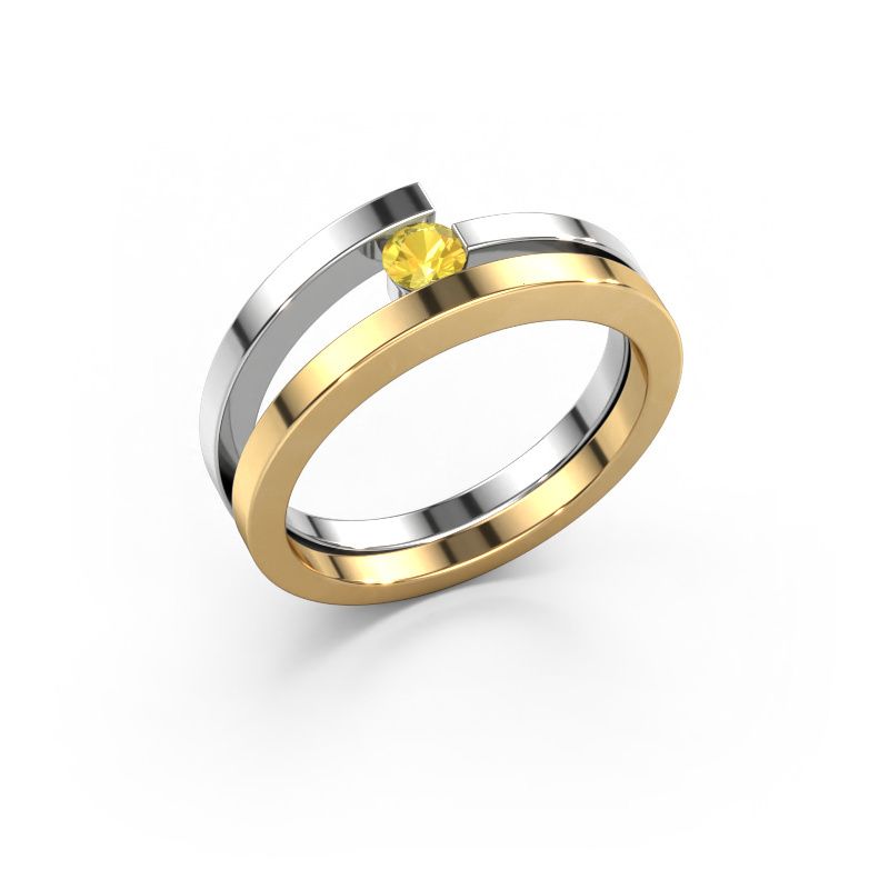 Ring Sandy 585 Gold Gelb Saphir 3.4 mm