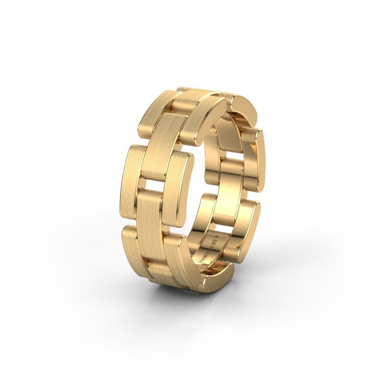 Image of Friendship ring WH2078L17BPM<br/>585 gold ±7x2 mm