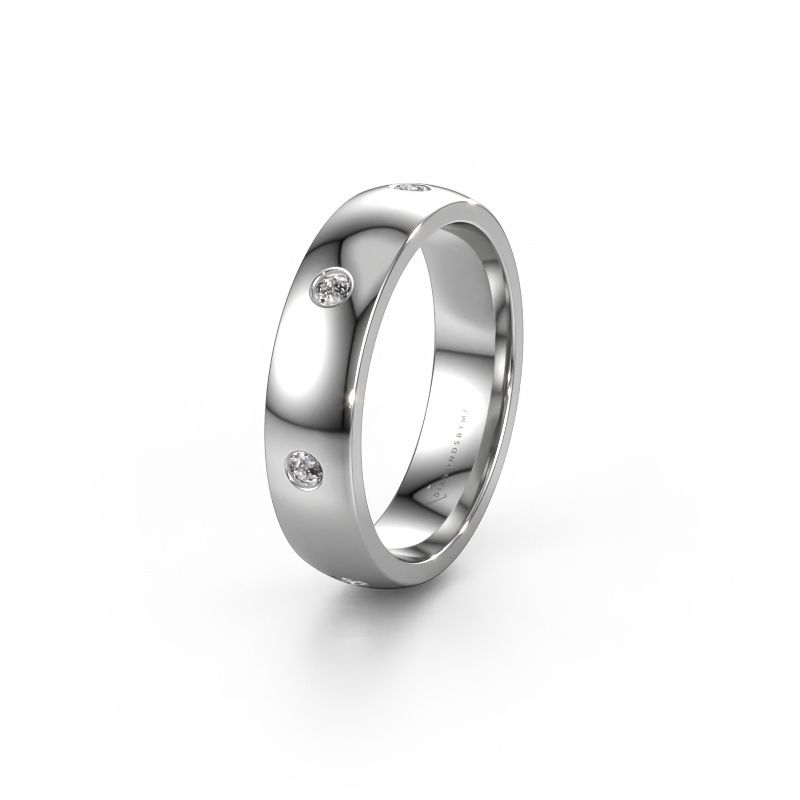 Ehering WH0105L25BP 950 Platin Diamant 0.70 crt ±5x2 mm