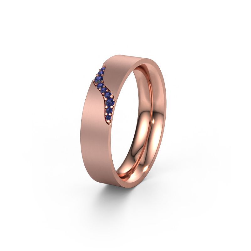 Ehering WH2100L46BM 585 Roségold Saphir ±6x2 mm